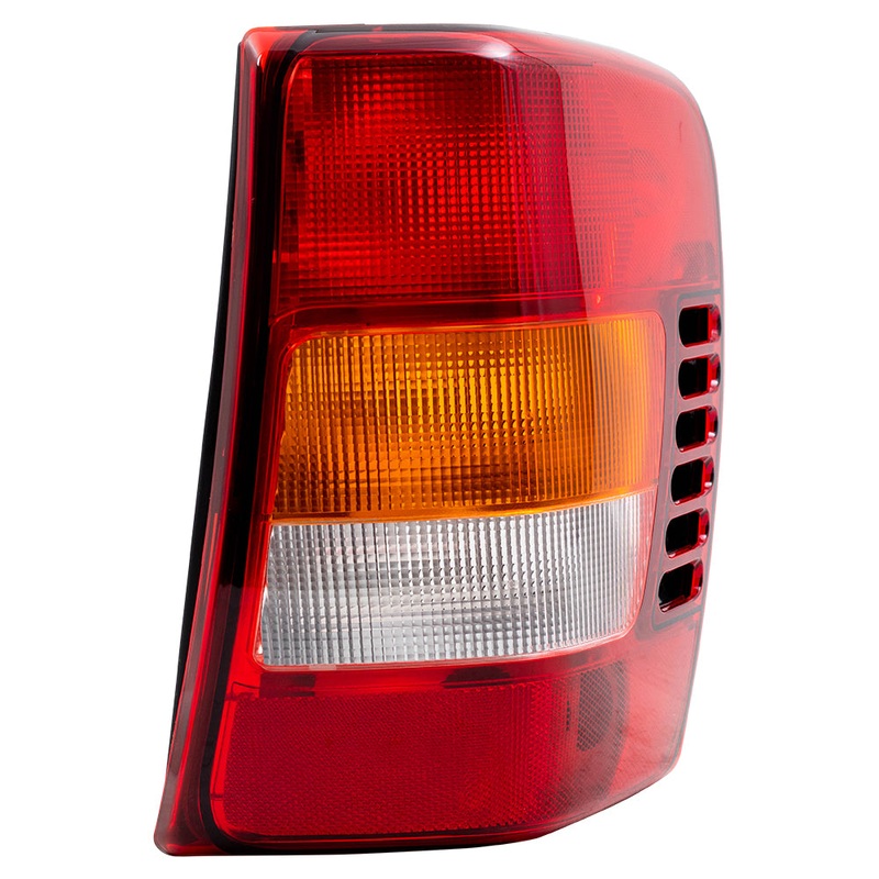 Brock Replacement Passenger Tail Light Lens with Circuit Board Compatible with 2002-2004 Grand Cherokee 55155138AJ