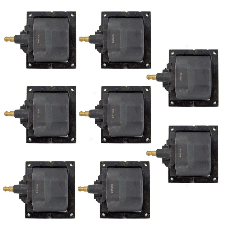 Ignition Coils 8 Pc Set fits 1988-1998 GMC Chevrolet Pickup Truck 8 Cyl Gas V8