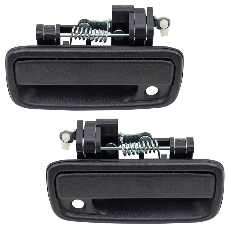 Brock Replacement Driver and Passenger Front Outside Outer Door Handles Compatible with 1995-2004 Tacoma 6922035020 6921035020