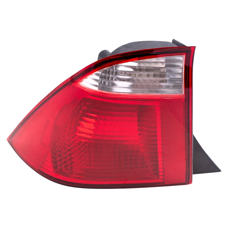 Brock Replacement Drivers Taillight Tail Lamp Compatible with 2005-2007 Focus Sedan 5S4Z13405AA