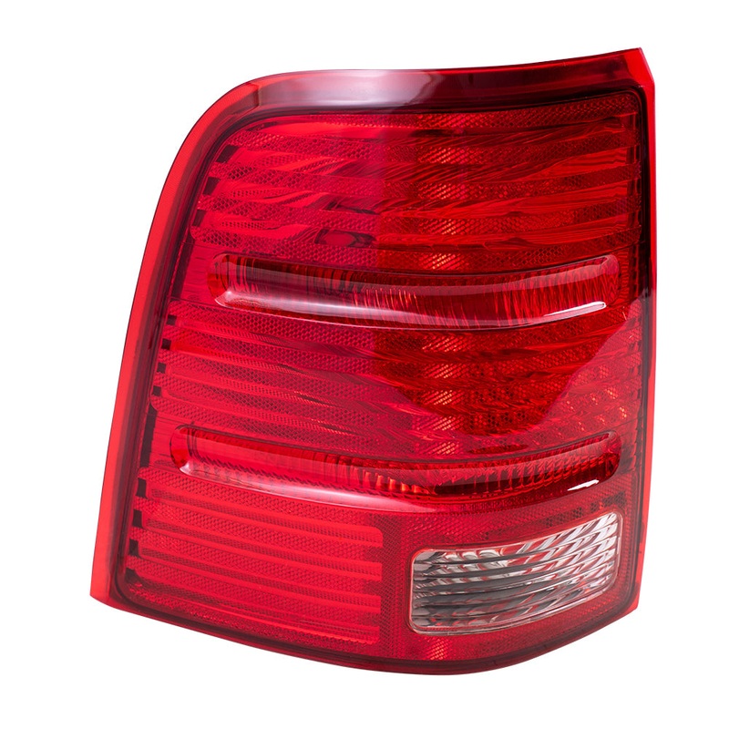 Brock Replacement Drivers Taillight Tail Lamp Lens Compatible with 2002-2005 Explorer 4 Door 1L2Z13405AA