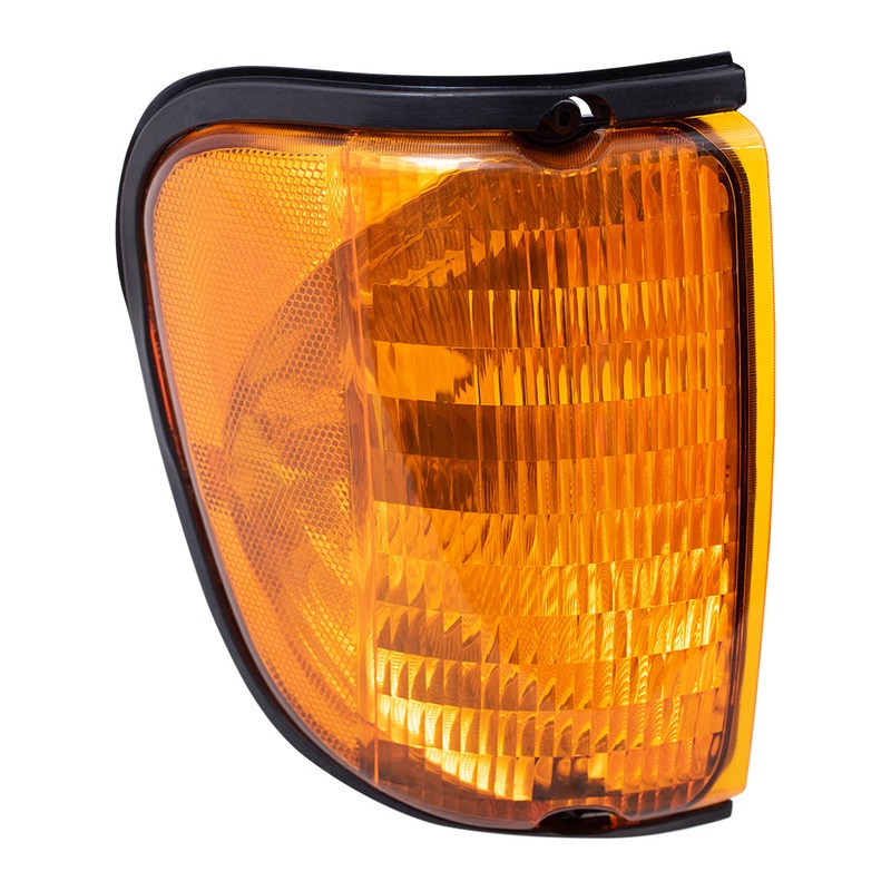 Brock Replacement Passengers Park Signal Side Marker Light Lamp Compatible with 1992-2007 E-Series Van 5C2Z13200AA