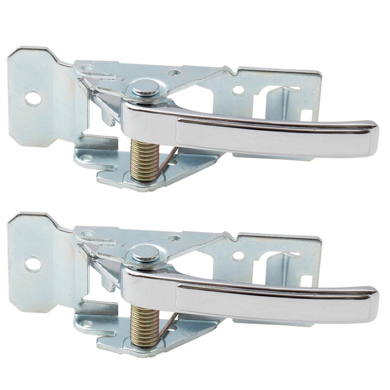 Brock Replacement Passengers Set of Inside Front & Rear Chrome Door Handles Compatible with 75-96 GM Various Models 20610476