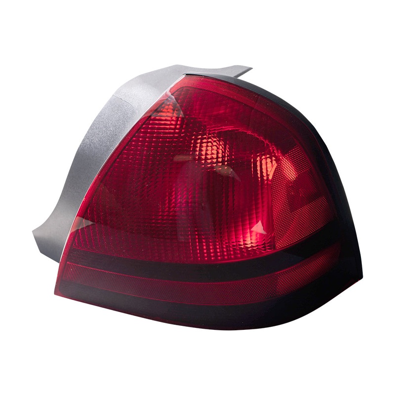 Brock Replacement Passengers Taillight Quarter Panel Mounted Lens Compatible with 2003-2011 Grand Marquis 3W3Z13404AB