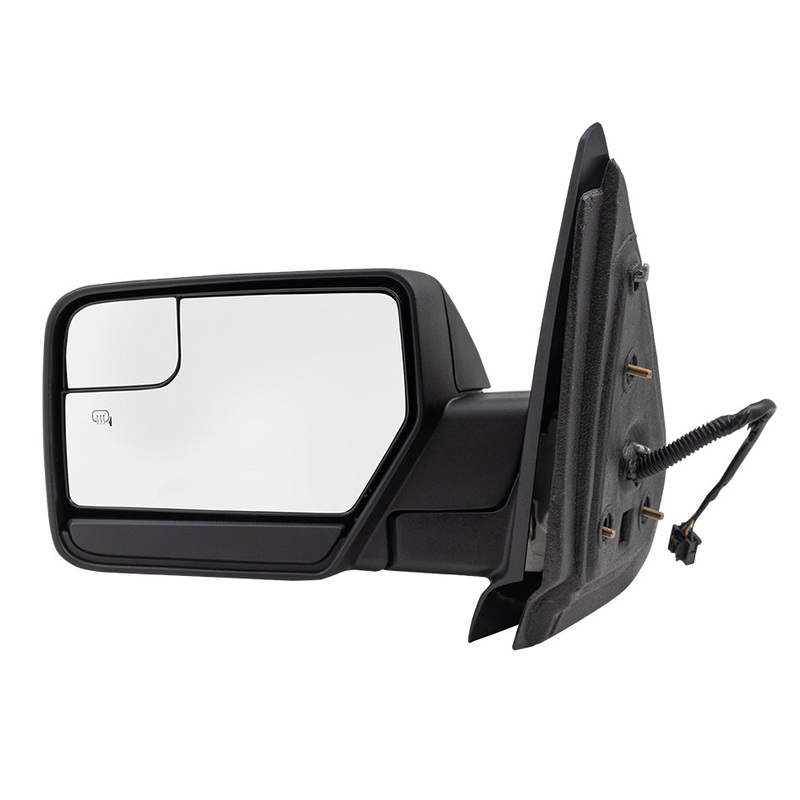 BROCK Side Power Mirror Replacement for 2012-2017 Ford Expedition Drivers Heated Spotter Glass Puddle Lamp C1Z17683AA CL1Z 17683 AA