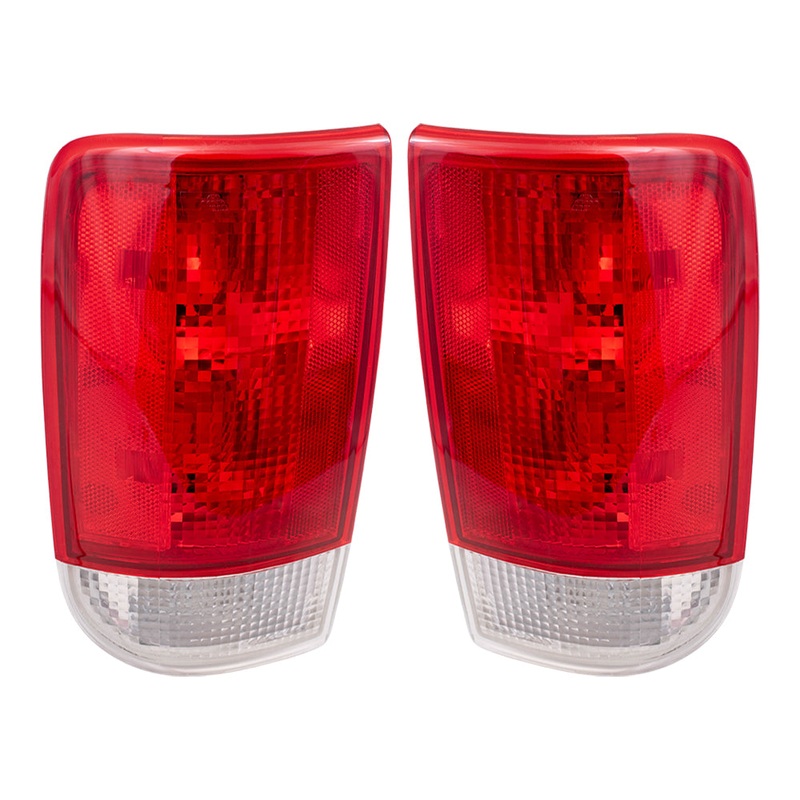Brock Replacement Driver and Passenger Side Tail Light Units Compatible with 1995-2005 Blazer 95-01 Jimmy 96-01 Bravada 19179358 19179679