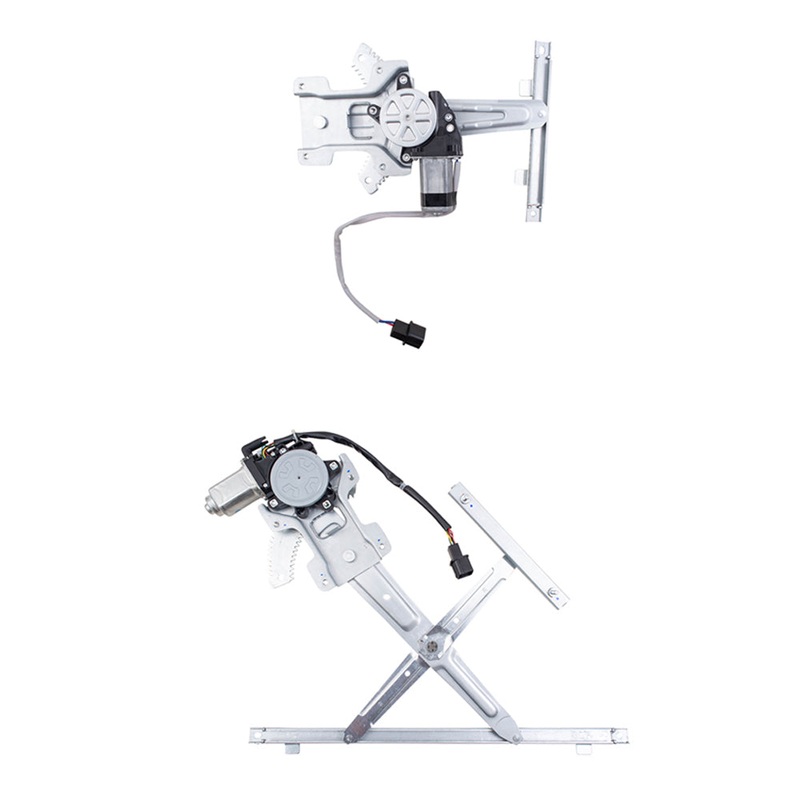 Brock Replacement Front & Rear Driver Side Power Window Regulators W/Motor Set Compatible with 2008-2011 Lancer Built to 2/11 08-11 Lancer Evolution Built to 2/11 09-11 Lancer Sportback Built to 2/11