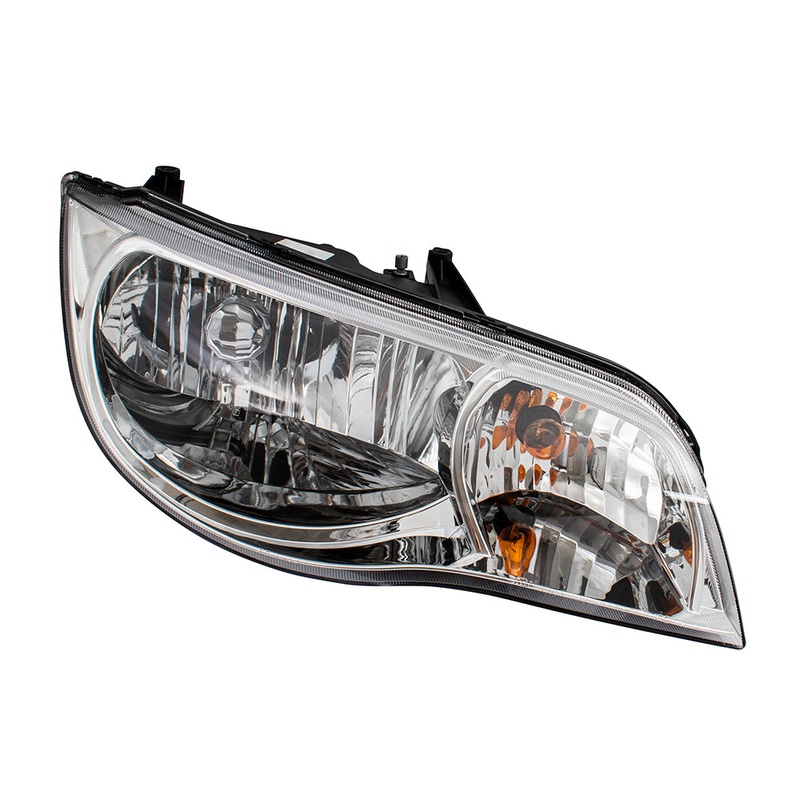Brock Replacement Passenger Headlight Compatible with 2003-2007 Ion Coupe 15264216
