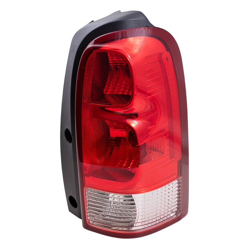 Brock Replacement Passenger Tail Light Compatible with 05-07 Montana SV6 Relay Terraza Uplander 15787132