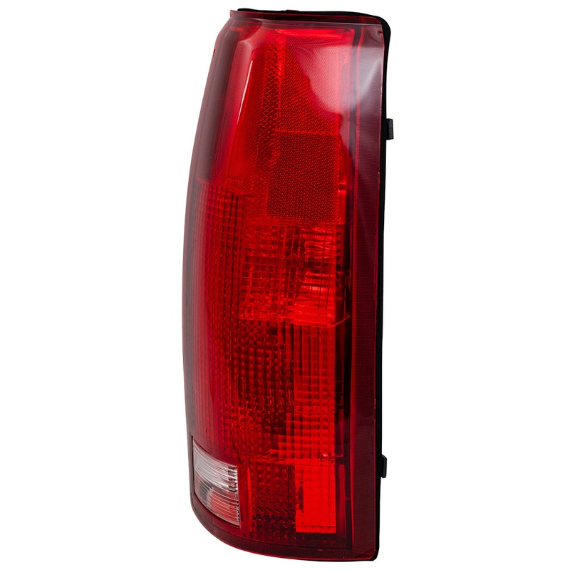 Brock Replacement Passenger Tail Light Compatible with 88-99 C1500 K1500 C2500 K2500 C3500 K3500 Pickup Truck 16506356
