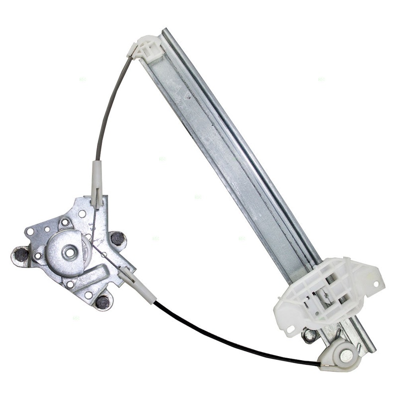 Brock Replacement Passengers Rear Power Window Lift Regulator Compatible with 96-00 Elantra 8340429011