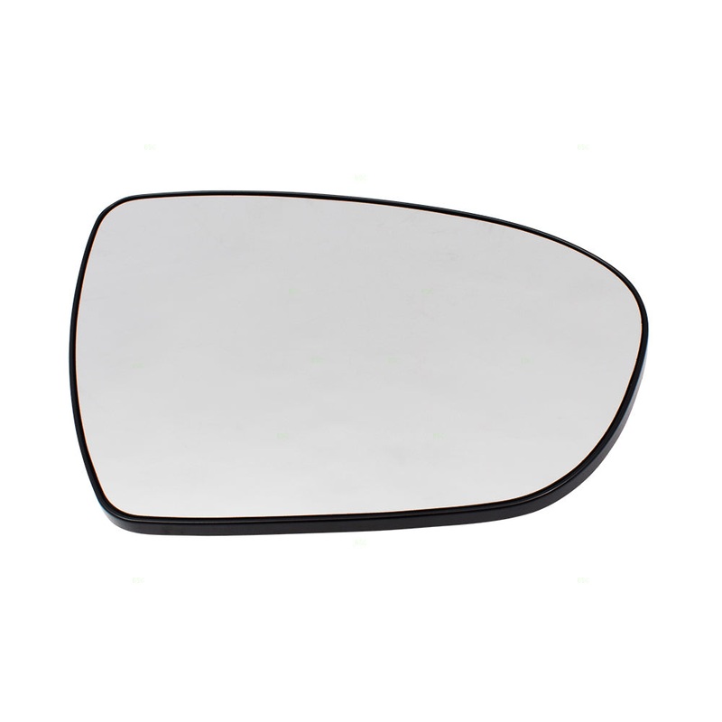 Brock Replacement Passengers Side View Mirror Glass & Base Heated compatible with Optima 876212T110