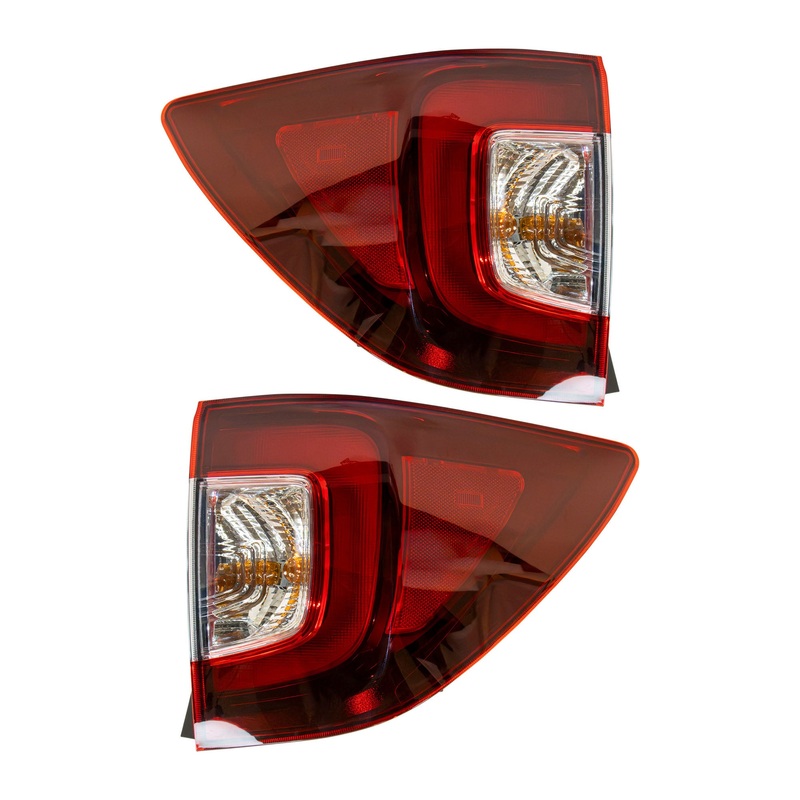 Combination Tail Light Assembly Set Driver Left Passenger Right for 2019-2022 Honda Pilot Black Edition/Sport/TrailSport 2022-2023 Honda Passport TrailSport