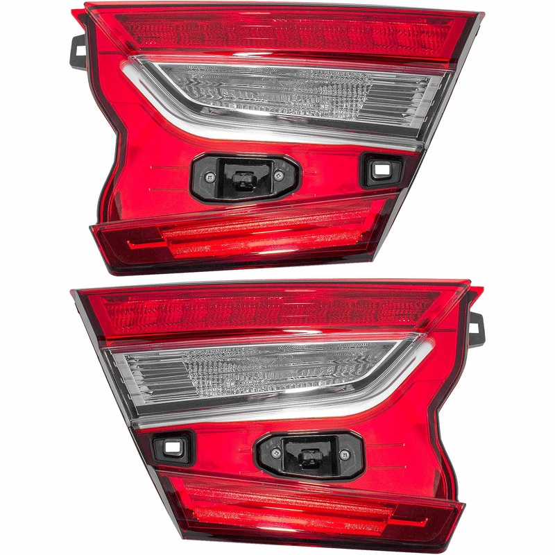 Combination Tail Light Assembly Set Lid Mounted Driver Side Left Passenger Side Right For 2018-2020 Honda Accord Hybrid