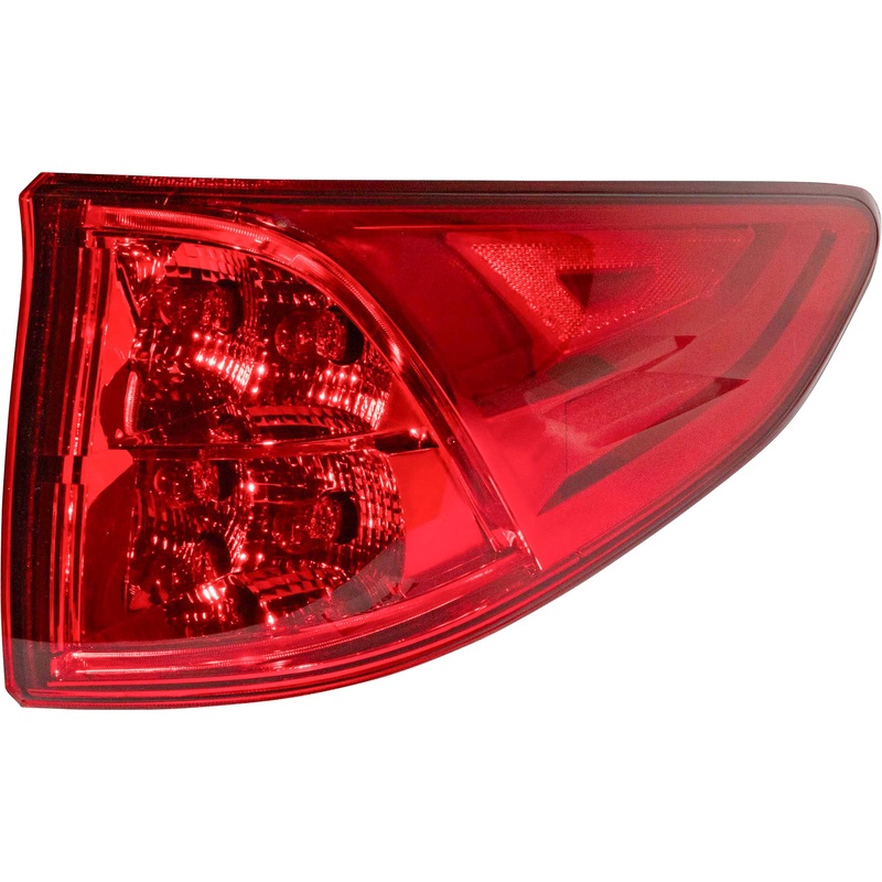 LED Combination Tail Light Assembly Passenger Side Right For 2018-2023 Honda Odyssey Body Mounted