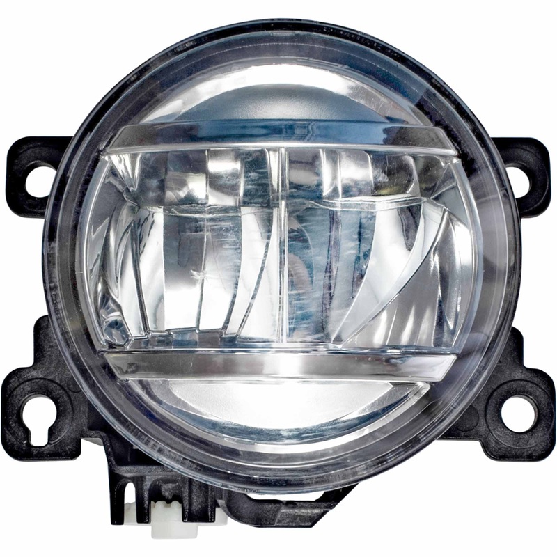 LED Round Fog Light Assembly Passenger Right For 2016-2022 Honda Pilot 2018-2023 Honda Odyssey 2019-2021 Honda Passport 2017-2021 Honda Civic Type R 2019-2021 Honda Civic Sedan Si/Touring 2019-2020 Honda Civic Coupe Touring 2018-2023 Acura TLX