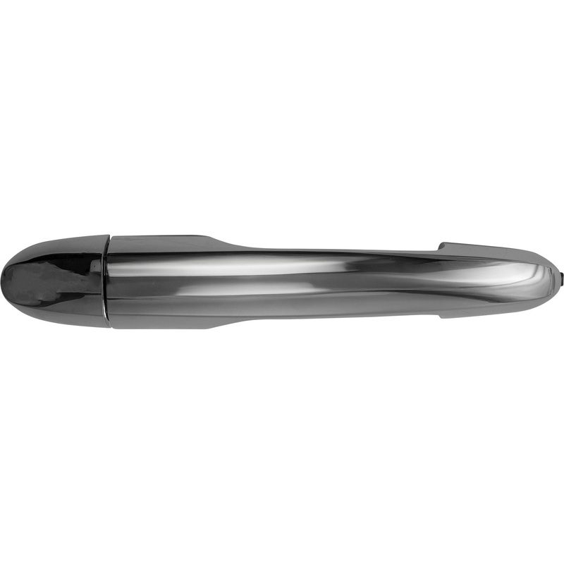Outside Door Handle Without Keyhole Chrome Front=Rear Right for 2014-2020 FIAT 500L Easy/Pop/Sport/Lounge