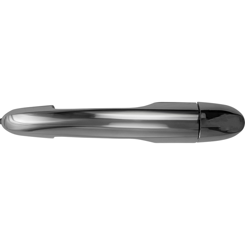 Outside Door Handle Without Keyhole Chrome Rear Left for 2014-2020 FIAT 500L Easy/Pop/Sport/Lounge