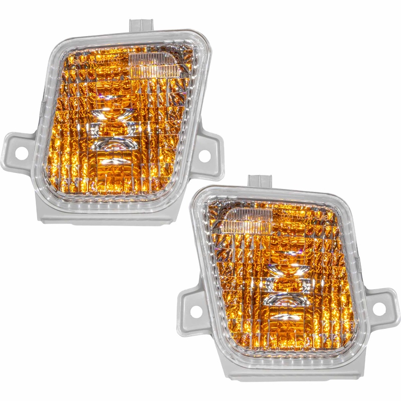 Turn Signal Light Assembly Set Driver Side Left Passenger Side Right for 2021-2023 Honda Odyssey Black Edition/Elite/EX/EX-L/Touring/LX/Sport