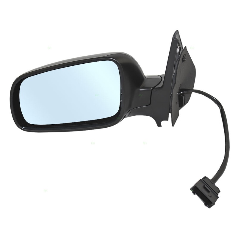 Volkswagen Golf Jetta Drivers Side View Power Mirror Blue Tinted Glass Heated