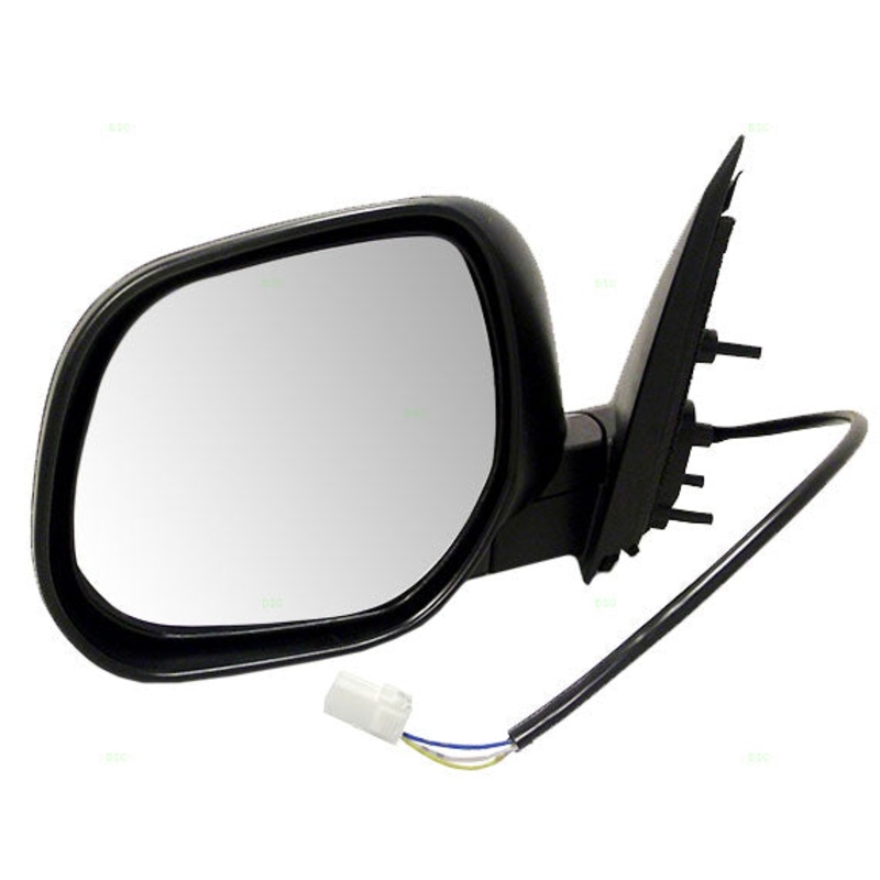 Brock Replacement Drivers Power Side View Mirror Ready-to-Paint Compatible with 07-09 Outlander SUV 7632A063