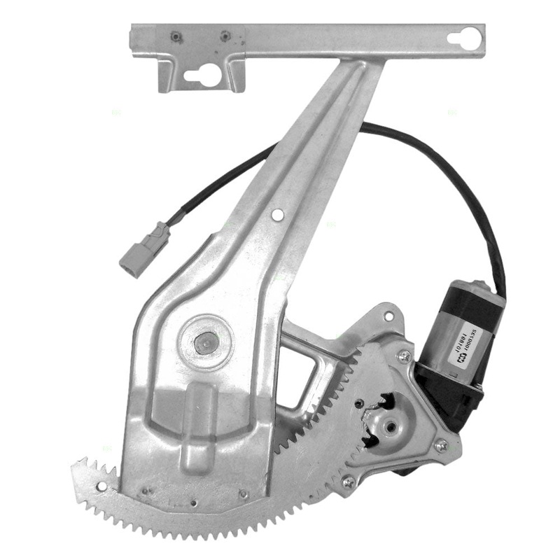 Brock Replacement Drivers Rear Power Window Lift Regulator with Motor Assembly Compatible with 96-00 Civic Sedan 04726S01A01
