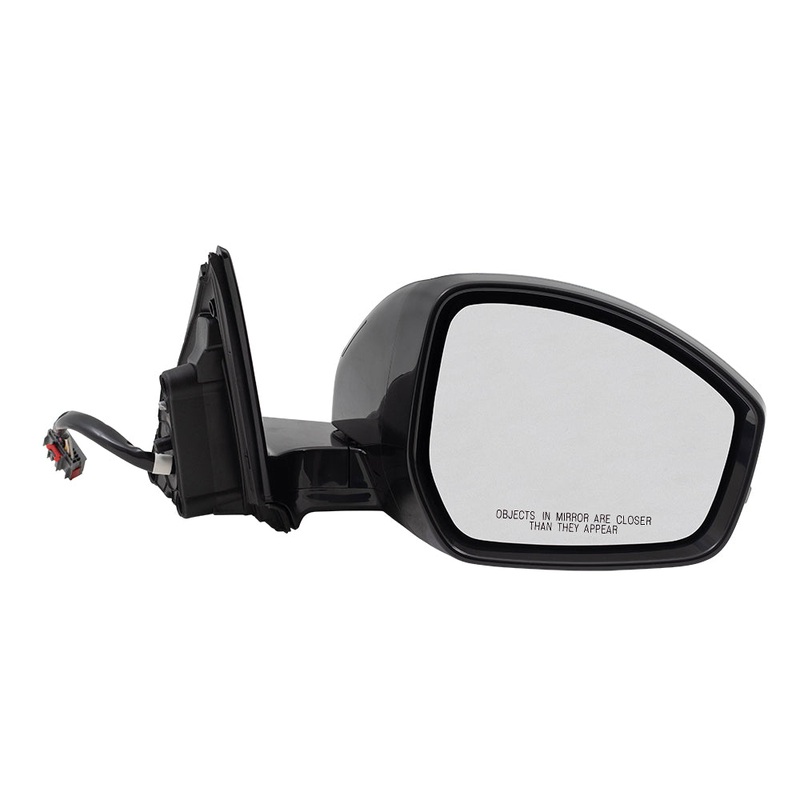 Brock Replacement Passenger Power Folding Mirror Heated Signal Memory Compatible with 14-19 Range Evoque