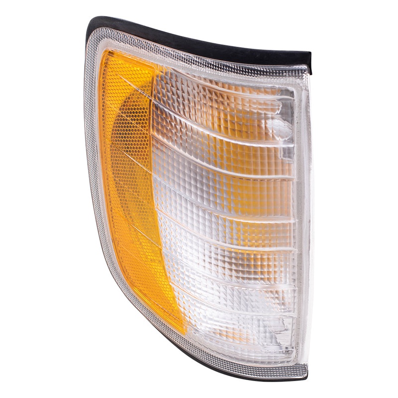 Brock Replacement Passengers Park Signal Corner Marker Light Lamp Lens Compatible with 1994-1995 E-Class 1248261243