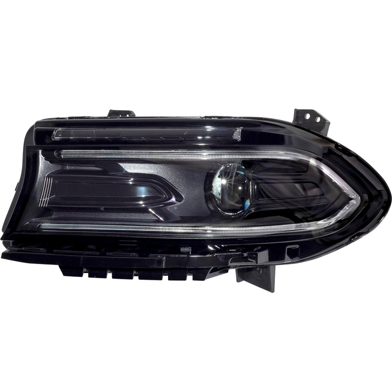 Halogen Combination Headlight Assembly Driver Side Left For 2022 Dodge Charger