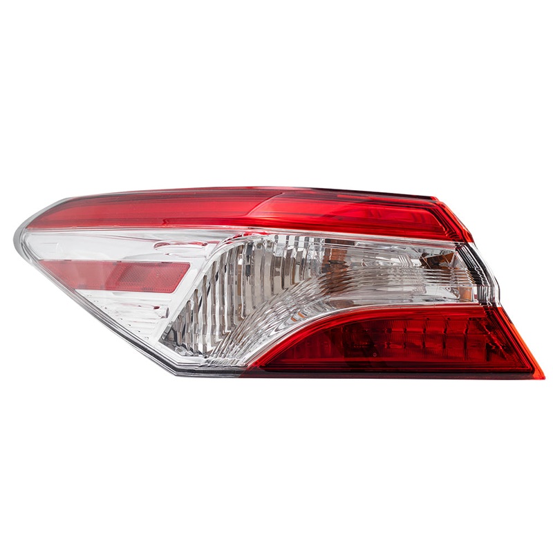 Brock Replacement Driver Side Tail Light Assembly Body Mounted Compatible with 2018-2020 Camry L/LE/TRD, 2020 Camry XSE W/TRD Package, 2018-2019 Camry Hybrid LE & 2020 Camry Hybrid SE