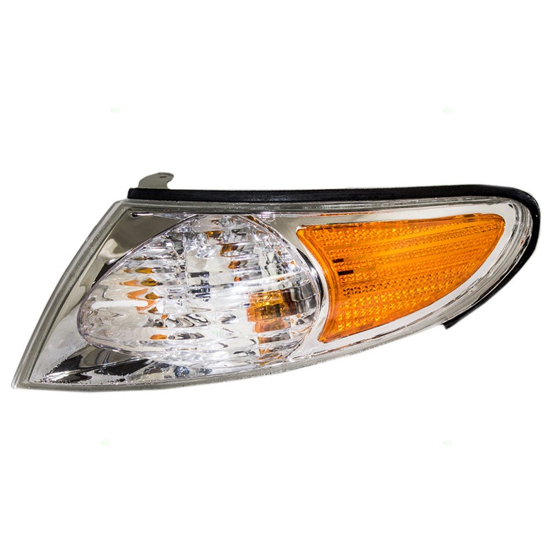 Brock Replacement Drivers Park Signal Corner Marker Light Lamp Compatible with 2002-2003 Solara 81520-AA030