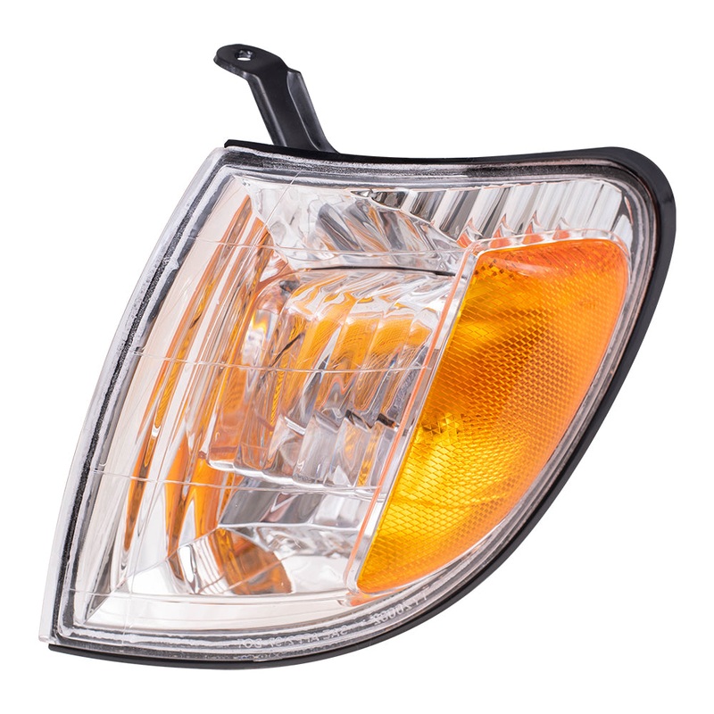Brock Replacement Drivers Signal Corner Marker Light Lamp Compatible with 2000-2004 Tundra Pickup Truck 815200C010