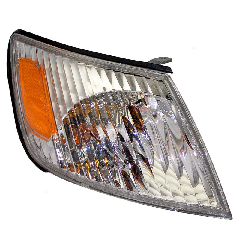Brock Replacement Passengers Park Signal Corner Marker Light Lamp Compatible with 2000-2001 ES300 81510-33100