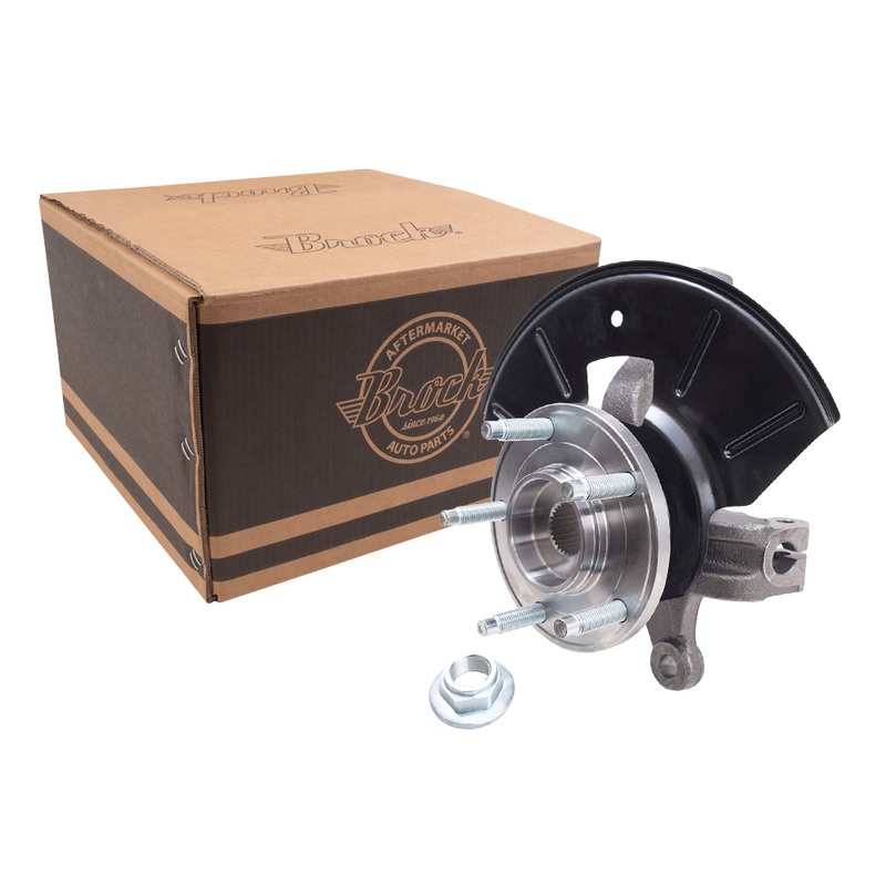 Brock Aftermarket Replacement Front Driver Left Loaded Steering Knuckle Assembly Compatible with 2005-2012 Escape