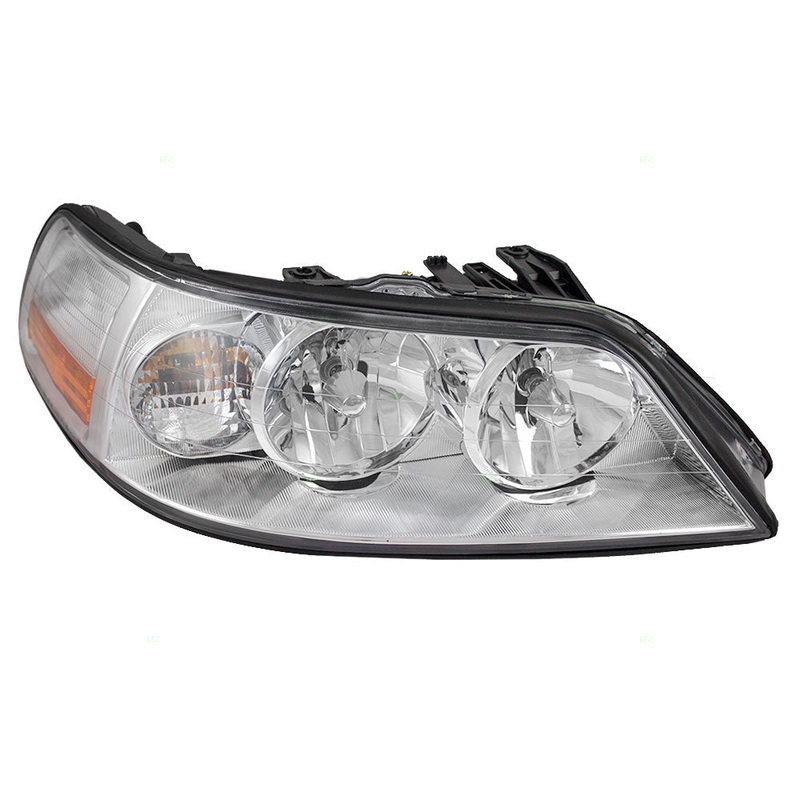 Brock Headlight Assembly fits 2003-2004 Lincoln Town Car Passenger Halogen Headlamp