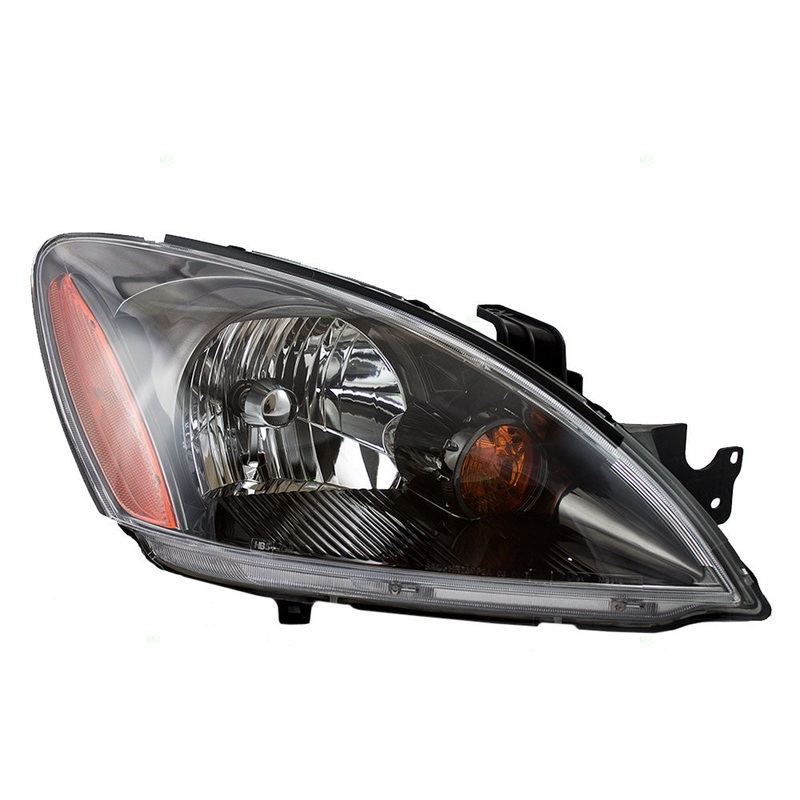 Brock 04 05 06 07 Mitsubishi Lancer Passengers Headlight Headlamp – with Smoke Lens