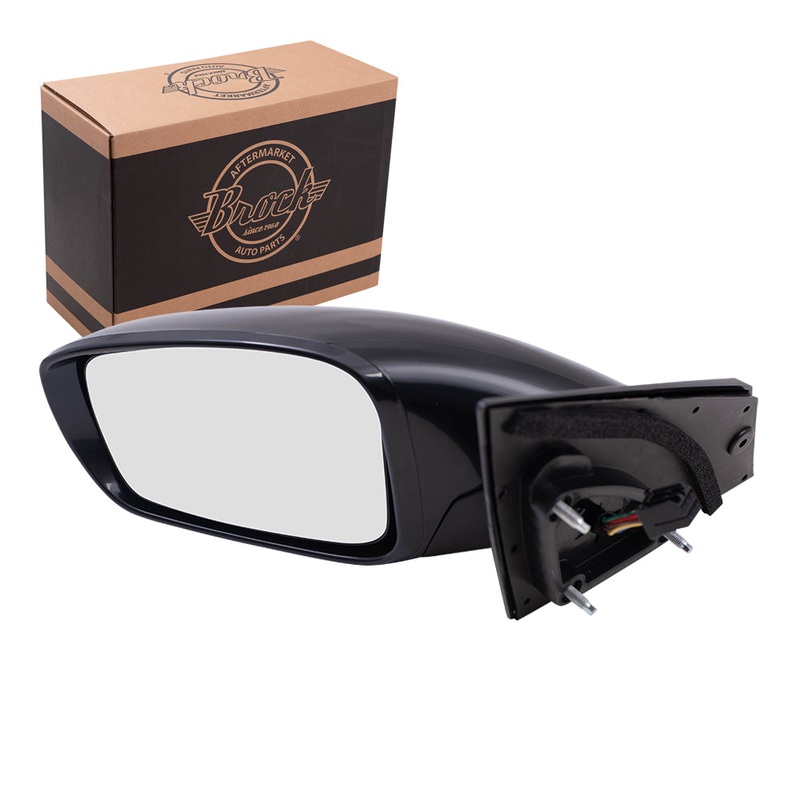 Brock Replacement Drivers Side Power Mirror Compatible with 2011-2015 Sonata Hybrid