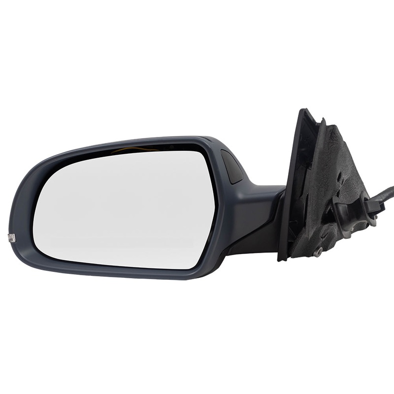 Brock Replacement Power Mirror Compatible with 2012-2016 A4 Sedan Wagon Drivers Power Folding Heated Signal fits 8K1857409AH01C 8K1 857 409 AH 01C