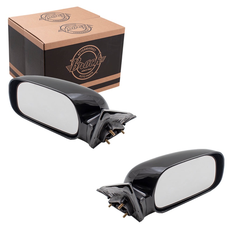 Pair Set Power Side View Mirrors with Adapters Replacement for 02-06 Toyota Camry USA Japan 87940AA080C0 8791033500C0