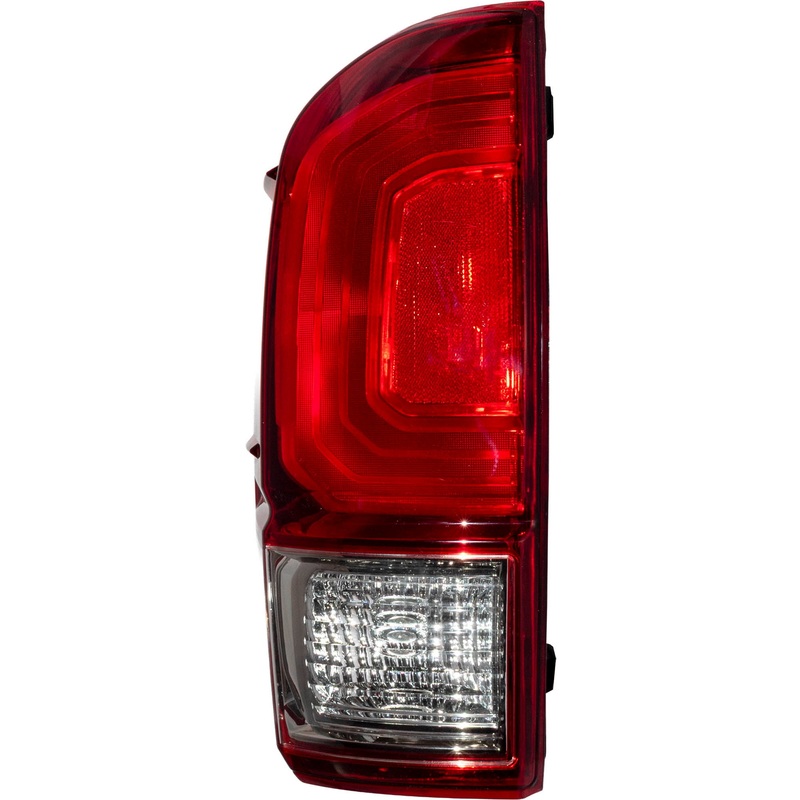 Brock Aftermarket Replacement Driver Left Combination Tail Light Assembly Without Black Bezel Compatible With 2016-2017 Toyota Tacoma TRD