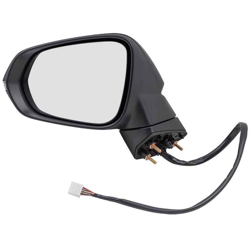 Brock Replacement Driver Heated Signal Memory Dimming Connector Power Folding Side View Mirror Compatible with RX350 RX350L RX450h 87940-0E240-C0 879400E240C0
