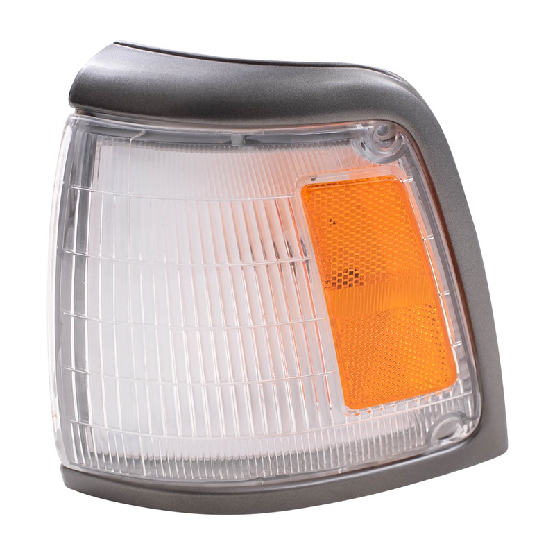 Brock Replacement Drivers Park Clearance Light Lamp with Grey Trim Compatible with 92-95 Pickup Truck 2-Wheel Drive 8162035090