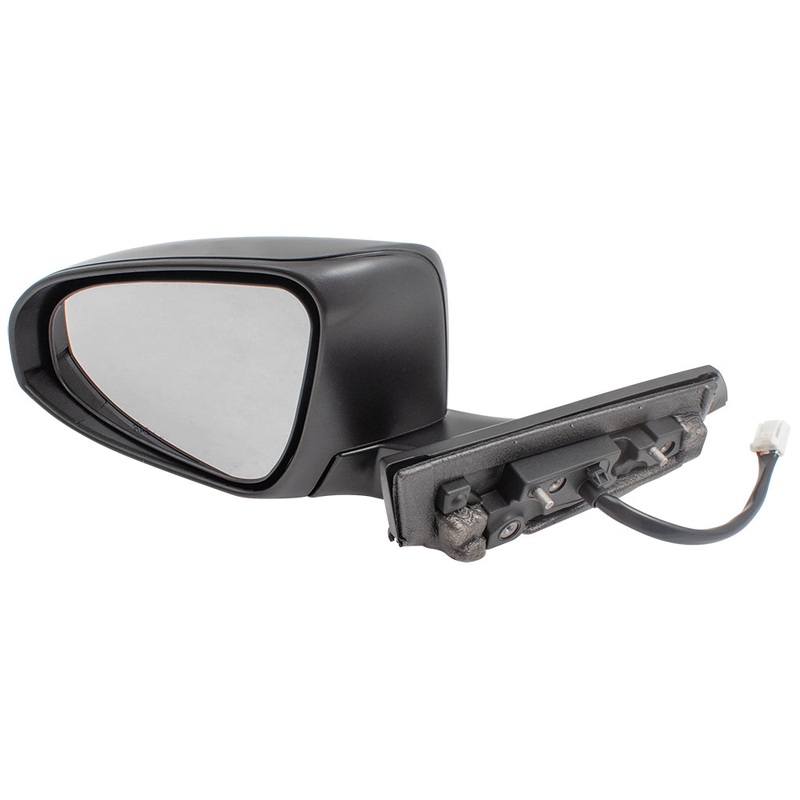 Brock Replacement Drivers Power Folding Side View Mirror Heated Signal Compatible with 2018 2019 C-HR 87940F4050 879450F911 TO1320364