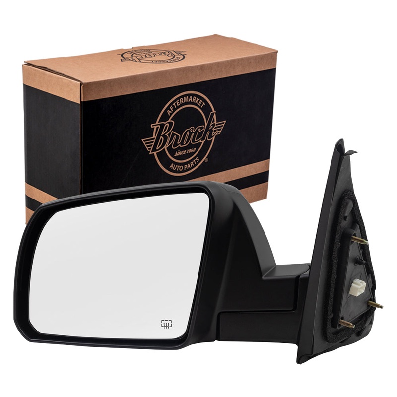 Brock Replacement Drivers Power Heated Side Mirror Compatible with 2014-2018 Tundra 879400C400C0 87940-0C400-C0