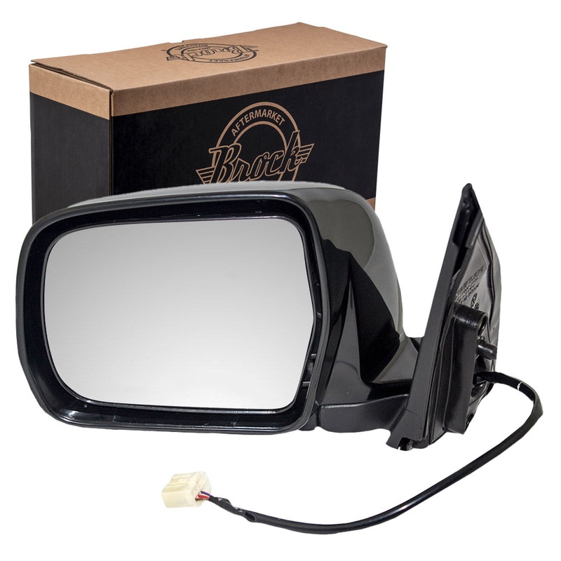 Brock Replacement Drivers Power Side View Mirror Ready-to-Paint Compatible with 01-07 Highlander 06-07 Highlander Hybrid SUV 8794048150C0