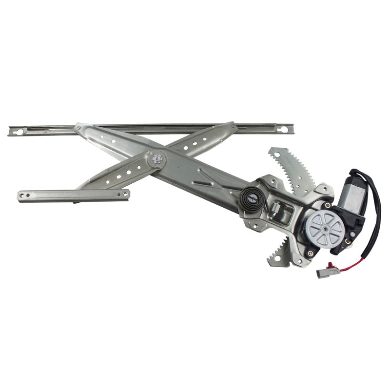 Brock Replacement Passengers Front Power Window Lift Regulator with Motor Assembly Compatible with 96-00 Civic Coupe 04720S00A01