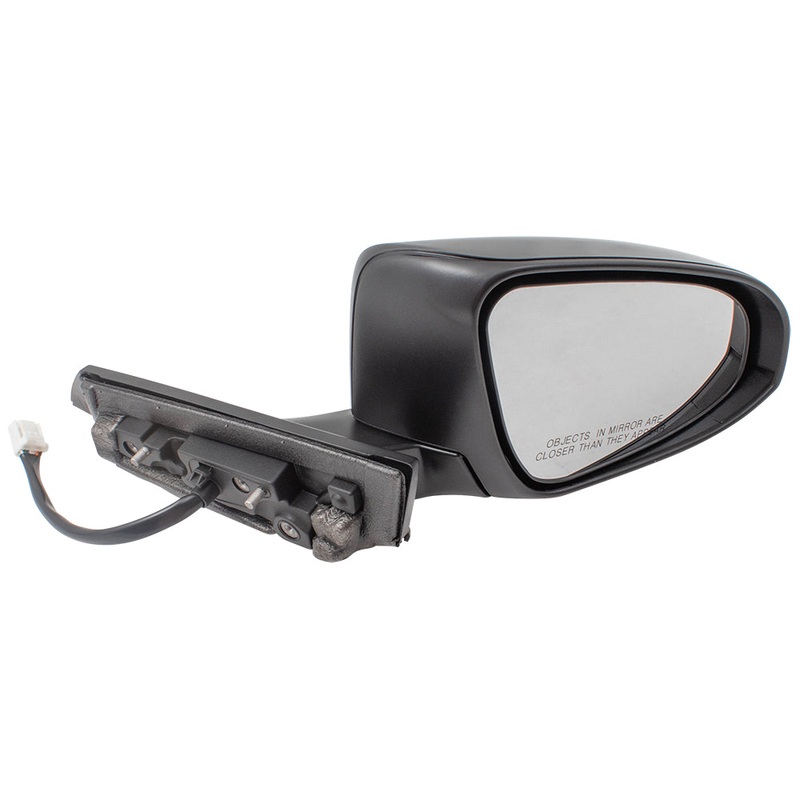 Brock Replacement Passengers Power Folding Side View Mirror Heated Signal Compatible with 2018 2019 C-HR 87910F4050 879150F911 TO1321364