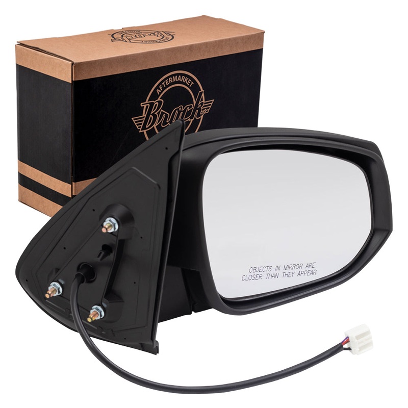 Brock Replacement Passengers Power Folding Side View Mirror Heated Textured Compatible with 16-23 Tacoma Pickup Truck 8791004220 8791504050 TO1321348