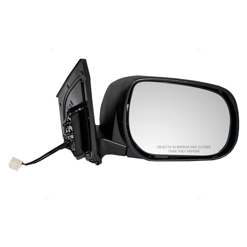 Brock Replacement Passengers Power Side View Mirror Non Heated w/o Signal Replacement Compatible with 06-08 RAV4 8791042870