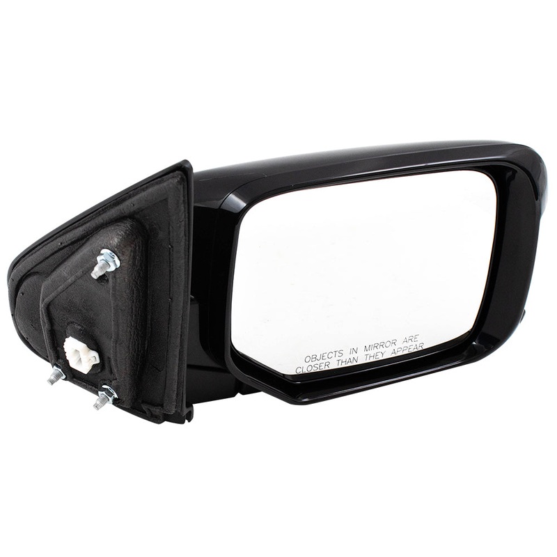 Brock Replacement Passengers Power Side View Mirror Right Signal Memory without Heat Compatible with 09-15 Pilot 76200-SZA-A52ZD 76200SZAA52ZD